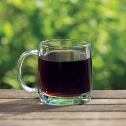glass of fresh roasted cold brew specialty coffee